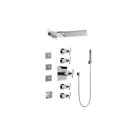 Graff GH1.124A-C9S Full Square LED Thermostatic Shower System