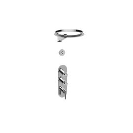 Graff GL3.009WB-LM57C19-T M-Series Thermostatic Set with Ametis Ring - Trim Only