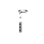Graff GL3.009WB-LM59E0 M-Series Thermostatic Set with Ametis Ring - Rough and Trim