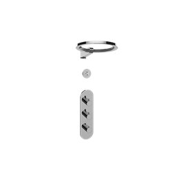 Graff GL3.009WB-RH0 M-Series Thermostatic Set with Ametis Ring - Rough and Trim