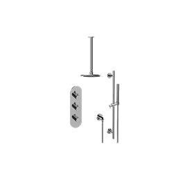 Graff GL3.011WB-RH0-T M-Series Thermostatic Shower System Shower with Handshower - Trim Only 