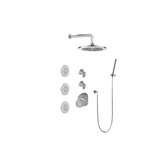 Graff GL3.112SH-LM45E0 M-Series Full Thermostatic Shower System - Rough and Trim 