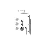 Graff GL3.112SH-LM58E0 M-Series Full Thermostatic Shower System - Rough and Trim 