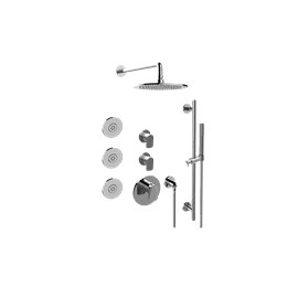 Graff GL3.112SH-LM59E0 M-Series Full Thermostatic Shower System - Rough and Trim 