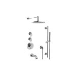 Graff GL3.612ST-LM45E0 M-Series Full Thermostatic Shower System with Diverter Valve - Rough and Trim 