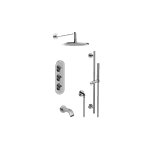 Graff GL3.612WT-LM44E0-T M-Series Full Thermostatic Shower System with Diverter Valve - Trim Only 