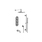 Graff GL3.612WV-C17E0-T M-Series Full Thermostatic Shower System - Trim Only 