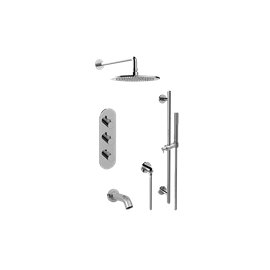 Graff GL3.612WV-RH0 M-Series Full Thermostatic Shower System - Rough and Trim 