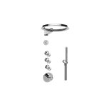 Graff GL4.029SC-C19E0 M-Series Thermostatic Set with Ametis Ring and Handshower - Rough and Trim