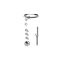Graff GL4.029SC-C19E0-T M-Series Thermostatic Set with Ametis Ring and Handshower - Trim Only