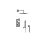 Graff GM2.022WD-C14E0 M-Series Thermostatic Shower System - Shower with Handshower - Rough and Trim 