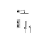 Graff GM2.022WD-LM31E0 M-Series Thermostatic Shower System - Shower with Handshower - Rough and Trim 