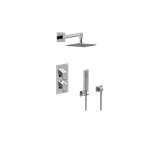 Graff GM2.022WD-LM38E0 M-Series Thermostatic Shower System - Shower with Handshower - Rough and Trim 