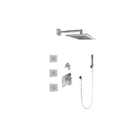 Graff GM2.122SG-C14E0 M-Series Full Thermostatic Shower System with Diverter Valve - Rough and Trim 