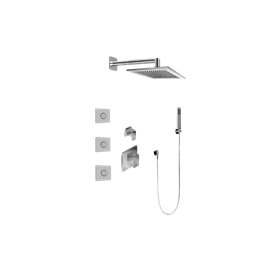 Graff GM2.122SG-LM31E0 M-Series Full Thermostatic Shower System with Diverter Valve - Rough and Trim 