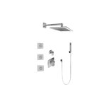 Graff GM2.122SG-LM31E0 M-Series Full Thermostatic Shower System with Diverter Valve - Rough and Trim 