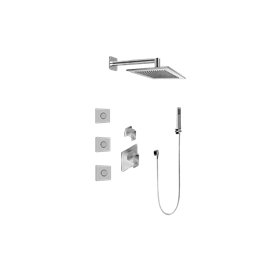 Graff GM2.122SG-LM38E0 M-Series Full Thermostatic Shower System with Diverter Valve - Rough and Trim 