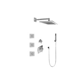 Graff GM2.122SG-LM39E0 M-Series Full Thermostatic Shower System with Diverter Valve - Rough and Trim 