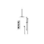 Graff GM3.011WB-LM31E0-T M-Series Thermostatic Shower System - Shower with Handshower - Trim Only 