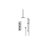 Graff GM3.011WB-LM38E0 M-Series Thermostatic Shower System - Shower with Handshower - Rough and Trim 