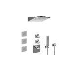 Graff GM3.123SE-C14E0 Full Square Thermostatic Shower System