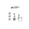 Graff GM3.123SE-LM31E0 Full Square Thermostatic Shower System