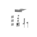 Graff GM3.124SE-LM31E0 Full Square LED Thermostatic Shower System