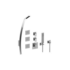 Graff GM3.128SH-LM31E0 M-Series Full Thermostatic Shower System - Rough and Trim 