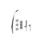 Graff GM3.128WH-LM40E0 M-Series Full Thermostatic Shower System - Rough and Trim 