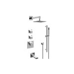 Graff GM3.612ST-SH0 M-Series Thermostatic Shower System - Tub and Shower with Handshower - Rough and Trim 