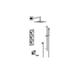 Graff GM3.612WT-C14E0 M-Series Full Thermostatic Shower System - Rough and Trim 