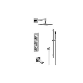 Graff GM3.612WT-LM36E0 M-Series Full Thermostatic Shower System - Rough and Trim 