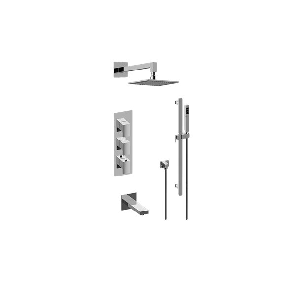 Graff GM3.612WT-LM36E0 M-Series Full Thermostatic Shower System - Rough and Trim 