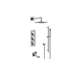 Graff GM3.612WT-LM38E0 M-Series Full Thermostatic Shower System - Rough and Trim 