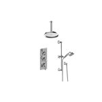 Graff GP3.011WB-2L1C M-Series Thermostatic Shower System - Shower with Handshower - Rough and Trim 