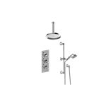 Graff GP3.011WB-C15E0 M-Series Thermostatic Shower System - Shower with Handshower - Rough and Trim 