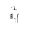 Graff GR2.022WD-1C1L M-Series Thermostatic Shower System - Shower with Handshower - Rough and Trim 
