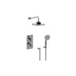 Graff GR2.022WD-1C1L M-Series Thermostatic Shower System - Shower with Handshower - Rough and Trim 