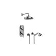 Graff GS2.022WD-LM22E0 M-Series Thermostatic Shower System - Shower with Handshower - Rough and Trim 