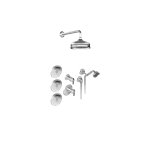 Graff GS2.122SG-LM20E0 M-Series Full Thermostatic Shower System - Rough and Trim 