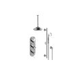 Graff GS3.011WB-ALC1C2 M-Series Thermostatic Shower System - Shower with Handshower - Rough and Trim 