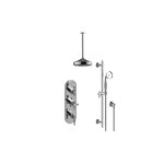 Graff GS3.011WB-ALM22C3 M-Series Thermostatic Shower System - Shower with Handshower - Rough and Trim 