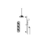 Graff GS3.011WB-LM14E0 M-Series Thermostatic Shower System - Shower with Handshower - Rough and Trim 