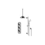 Graff GS3.011WB-LM20E0 M-Series Thermostatic Shower System - Shower with Handshower - Rough and Trim 