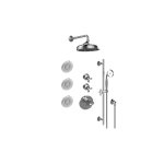 Graff GS3.112SH-C3E0 M-Series Full Thermostatic Shower System - Rough and Trim 