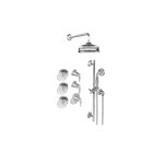 Graff GS3.112SH-LM22E0-T M-Series Full Thermostatic Shower System - Trim Only 