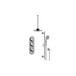 Graff GT3.011WB-C16E0 M-Series Thermostatic Shower System - Shower with Handshower - Rough and Trim 