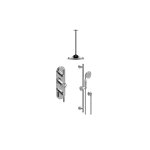 Graff GT3.041WB-ALM56C18 M-Series Thermostatic Shower System - Shower with Handshower - Rough and Trim 