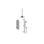 Graff GT3.041WB-LM56C18 M-Series Thermostatic Shower System - Shower with Handshower - Rough and Trim 