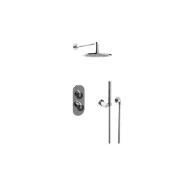 Graff GV2.022WD M-Series Thermostatic Shower System - Rough and Trim